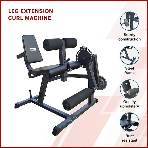 Leg Extension Curl Machine – Adjustable Home Gym Quad & Hamstring Trainer - Image 7
