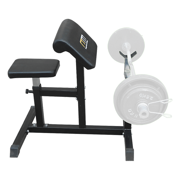 Preacher Curl Bench – Adjustable Bicep Curl & Arm Workout Bench 100kg - Image 9