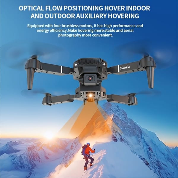 4K Foldable FPV Drone with Dual HD Cameras, Obstacle Avoidance & Screen Remote – Brushless RC Quadcopter - Image 9