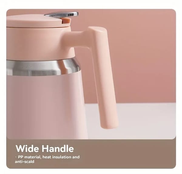 1100ML Stainless Steel Vacuum Insulated Thermos Flask – Leakproof Hot & Cold Drink Flask - Image 9