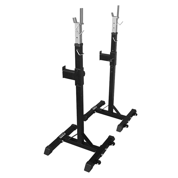 Squat Stands Pair 100kg Capacity – Adjustable Barbell Rack for Home Gym - Image 7