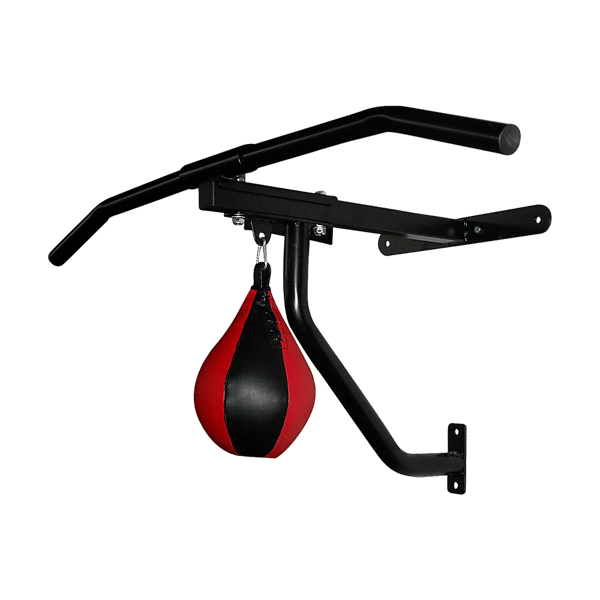 Wall Mounted Chin Up & Pull Up Bar with Speedball Station – 200kg - Image 9