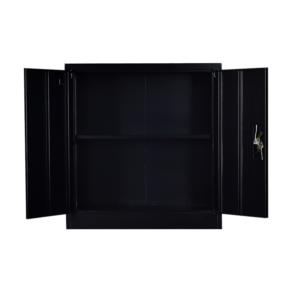 2-Door Lockable Steel Storage Cabinet – Office & Gym Shelving - Image 10