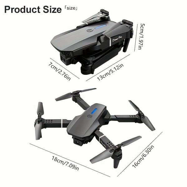 4K Foldable FPV Drone with Dual HD Cameras, Obstacle Avoidance & Screen Remote – Brushless RC Quadcopter - Image 7