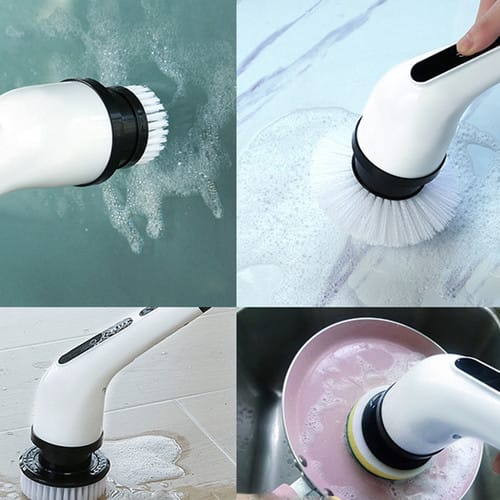9-in-1 Electric Spin Scrubber Cordless Cleaning Brush with 2000mAh Battery - Image 4