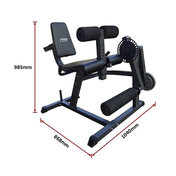 Leg Extension Curl Machine – Adjustable Home Gym Quad & Hamstring Trainer - Image 3