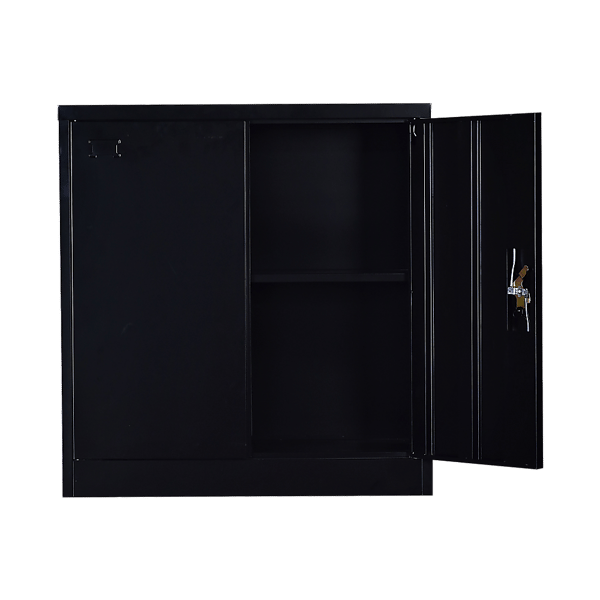 2-Door Lockable Steel Storage Cabinet – Office & Gym Shelving - Image 7