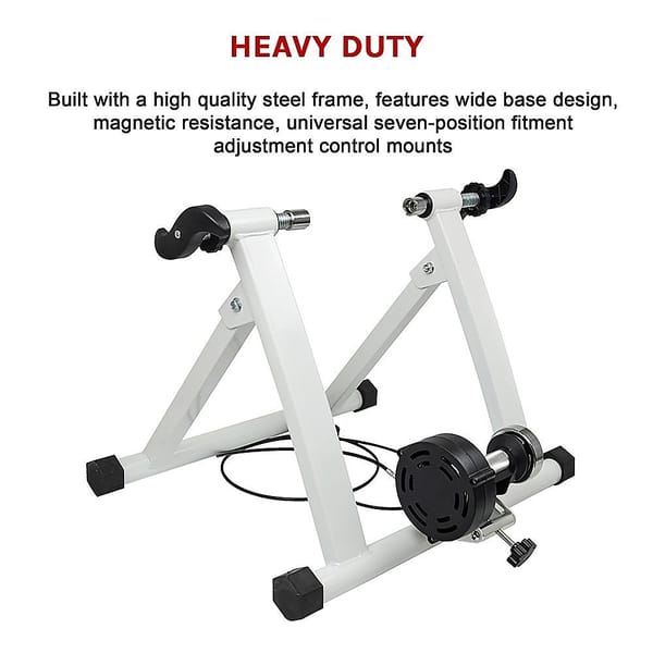 Indoor Magnetic Bike Trainer – 7-Level Bicycle Resistance Stand - Image 3