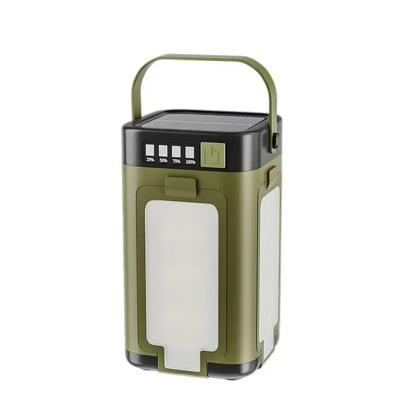 4-Leaf Foldable Solar Camping Lantern 1800mAh – 6-Mode Portable LED Light - Image 9