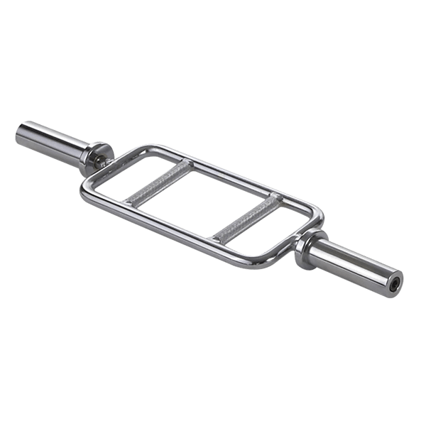 Chrome Olympic Tricep Barbell 2 Inch – Heavy Duty with Spring Collars - Image 5