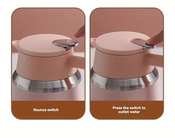 1100ML Stainless Steel Vacuum Insulated Thermos Flask – Leakproof Hot & Cold Drink Flask - Image 3