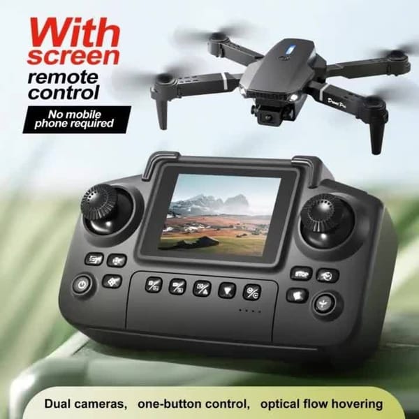 4K Foldable FPV Drone with Dual HD Cameras, Obstacle Avoidance & Screen Remote – Brushless RC Quadcopter - Image 3