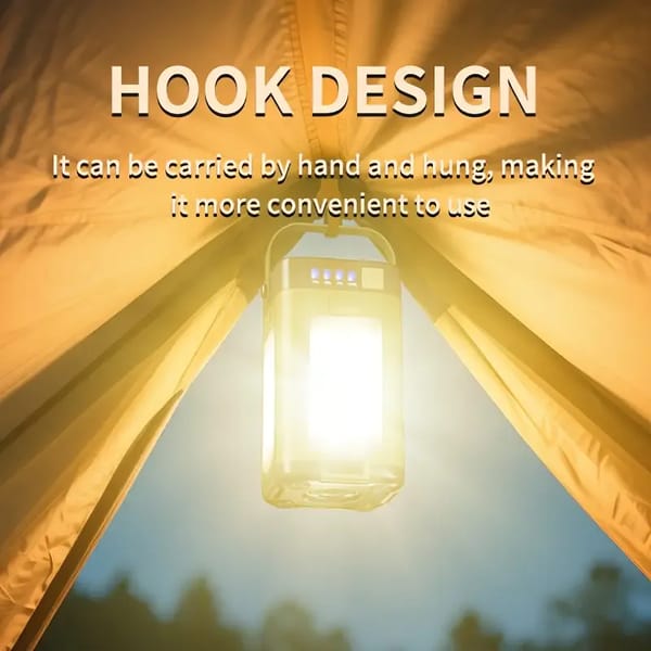 4-Leaf Foldable Solar Camping Lantern 1800mAh – 6-Mode Portable LED Light - Image 5