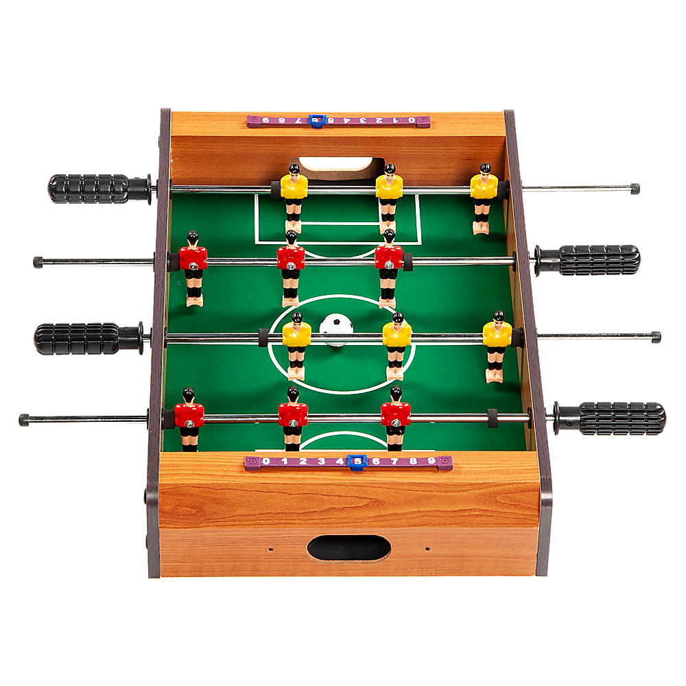 Mini Foosball Table 12-Player Tabletop Soccer Game - Image 4