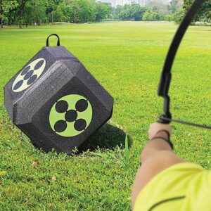 3D Archery Foam Target Cube 23cm 18-Sided Self-Healing Target
