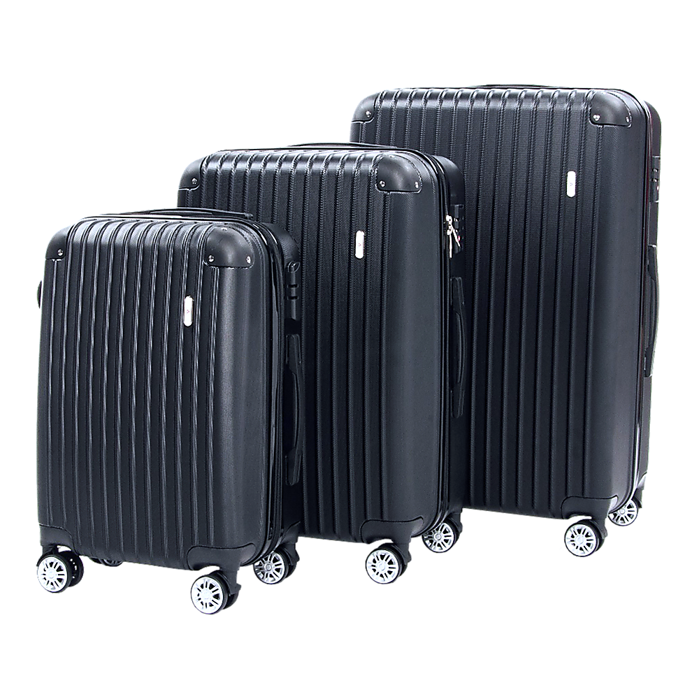 3-Piece Luggage Set 20 24 & 28 Inch Trolley Cases with TSA Locks - Image 5