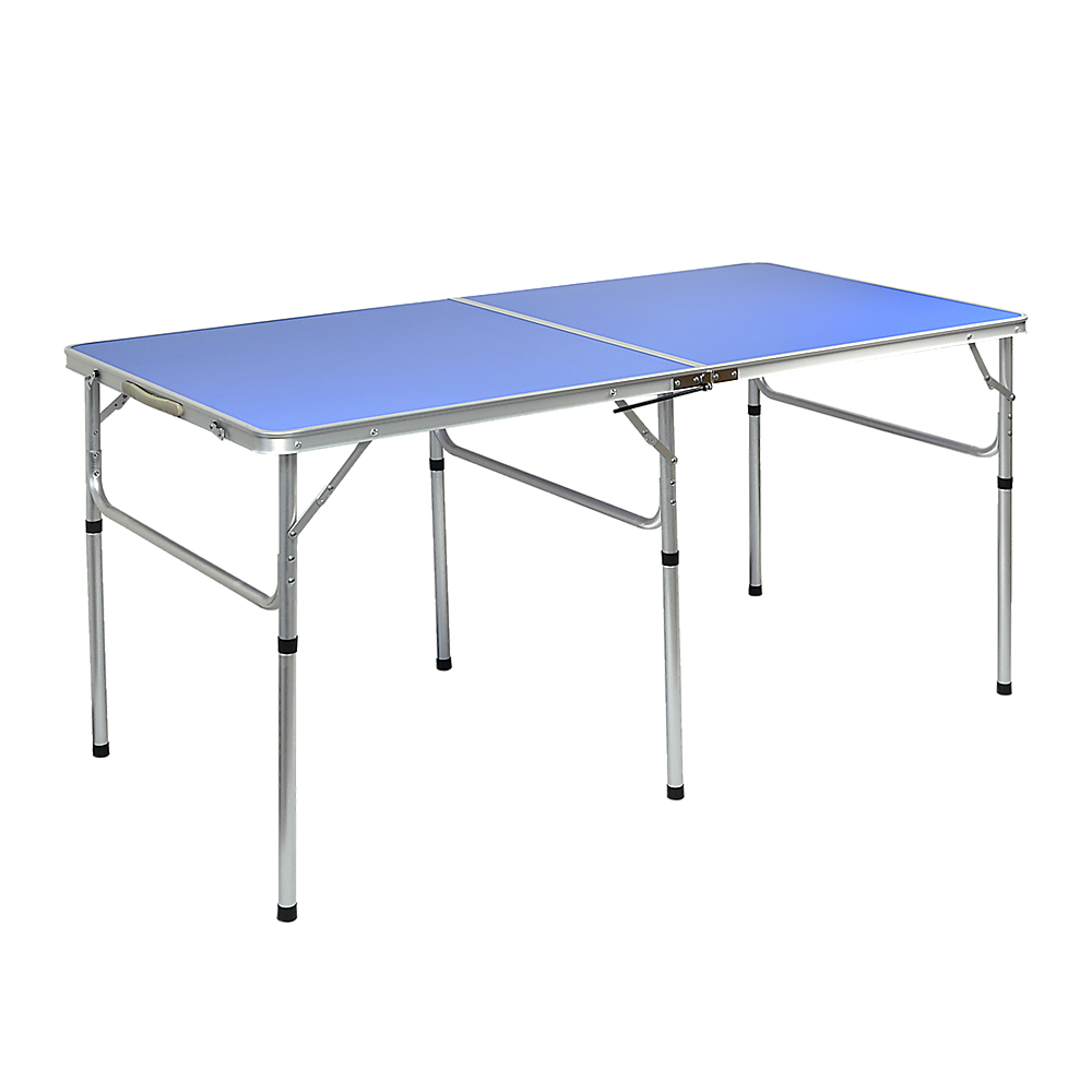 152cm Portable Folding Table Tennis Table with Net & Paddles - Image 4