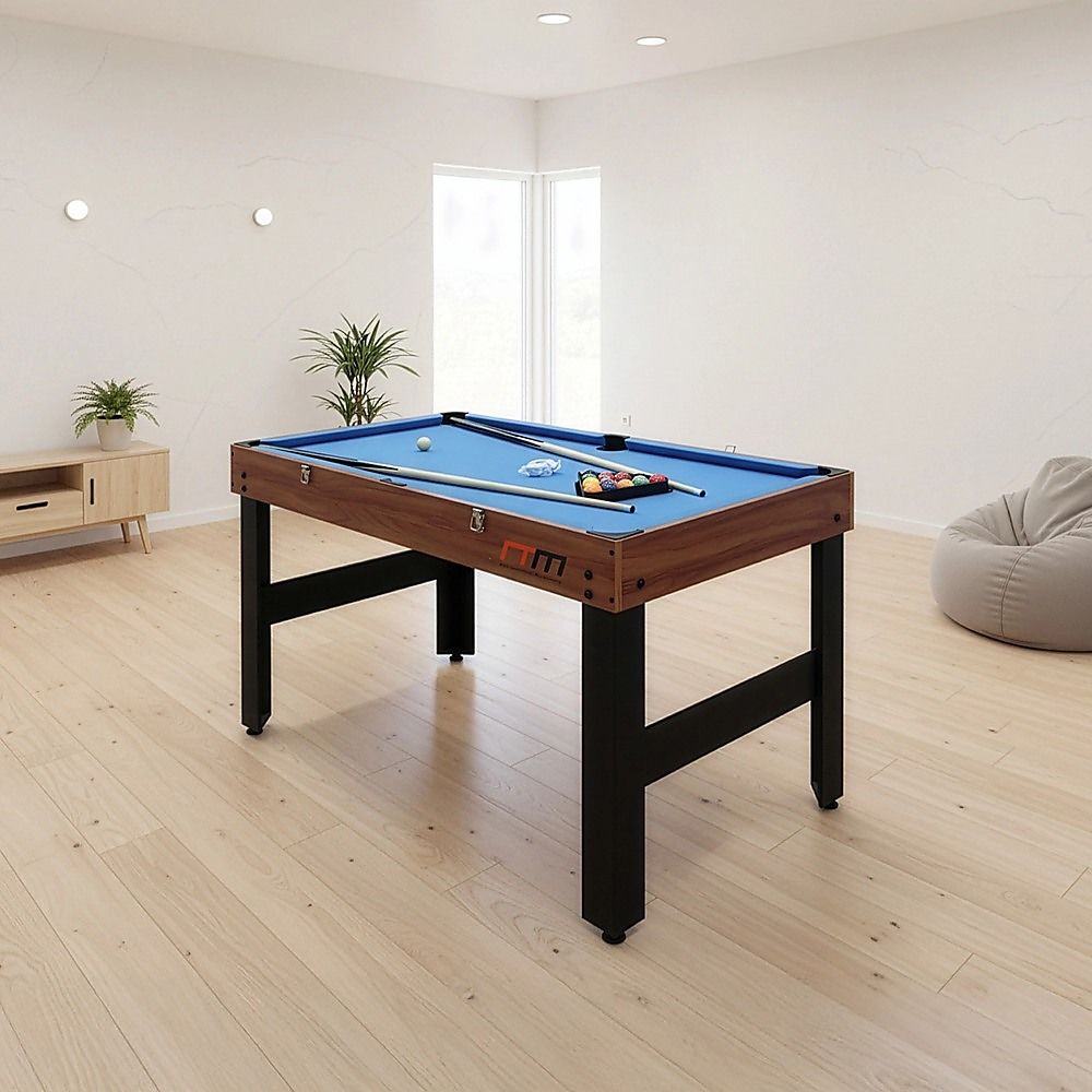 4ft 3-in-1 Multi Game Table Foosball Hockey & Billiards - Image 2