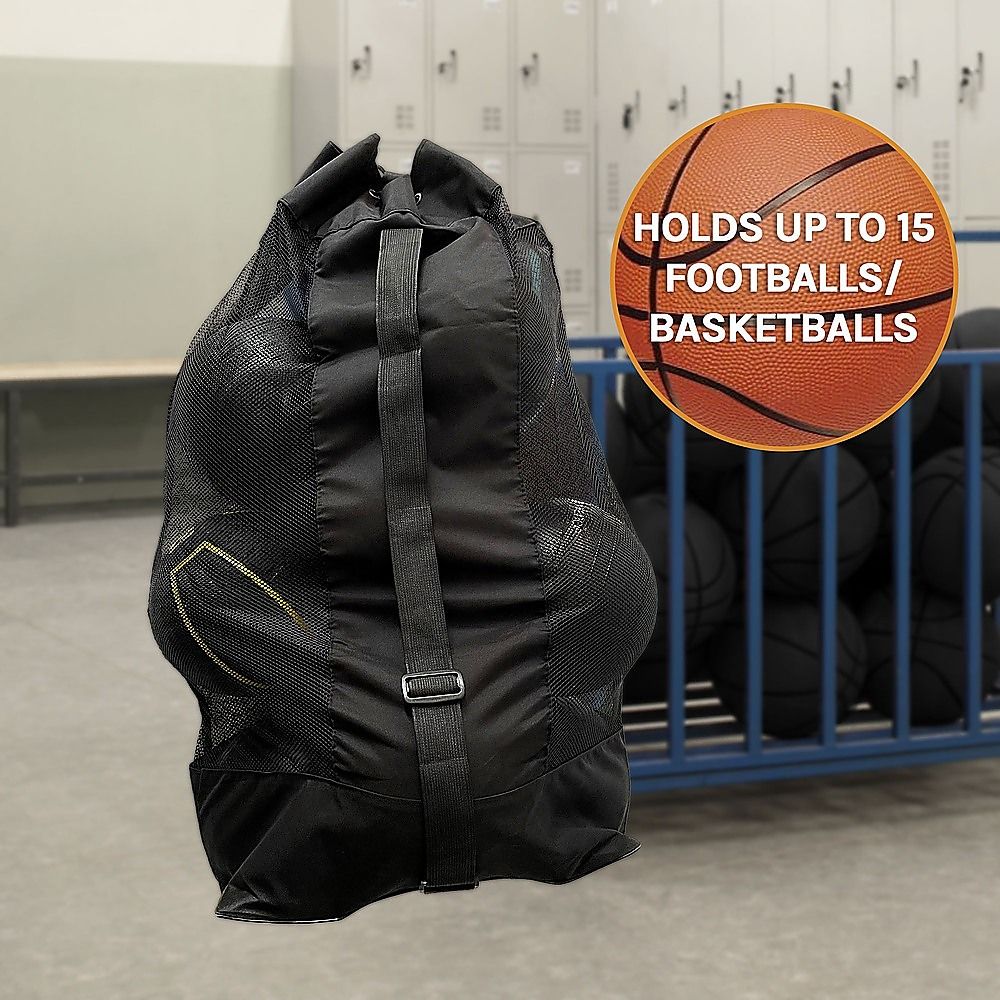 Extra Large Sports Ball Carry Bag – Holds Up to 15 Sports Balls - Image 6