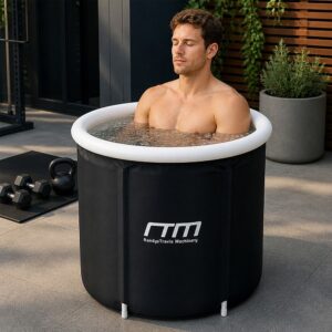 Portable Inflatable Ice Bath 200L Foldable Cold Water Recovery Tub