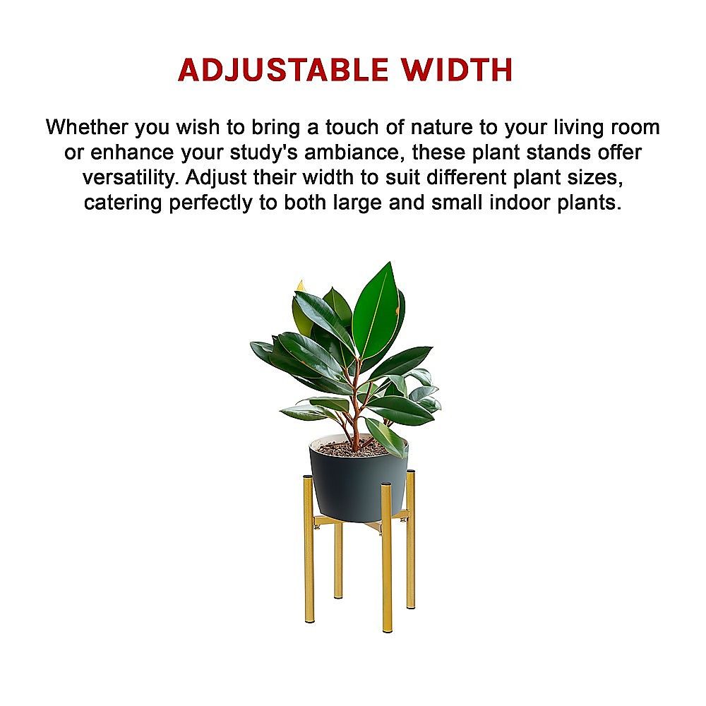 Adjustable Metal Plant Stand Indoor Plant Display Stand - Image 3