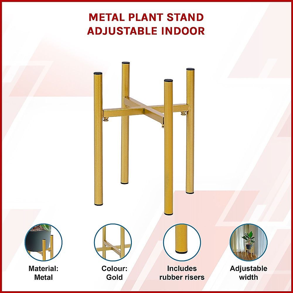 Adjustable Metal Plant Stand Indoor Plant Display Stand - Image 5