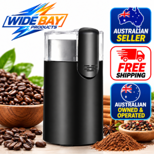 Electric Coffee Grinder 150W Stainless Steel Blade Coffee Bean & Spice Grinder