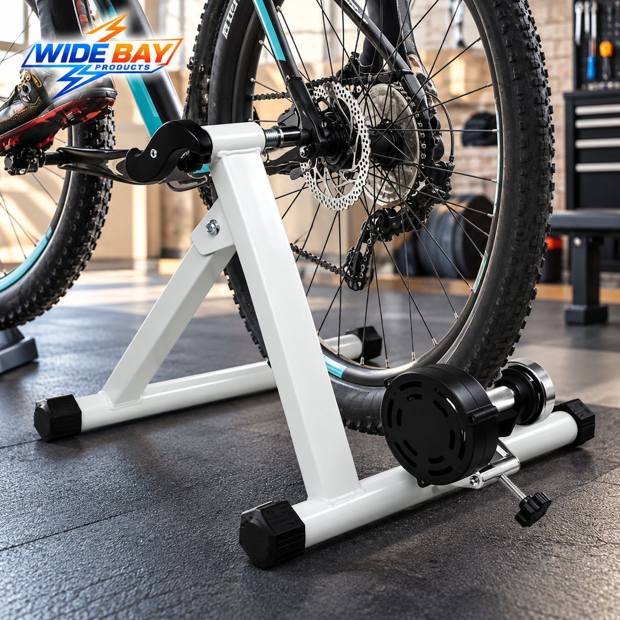 Indoor Magnetic Bike Trainer – 7-Level Bicycle Resistance Stand