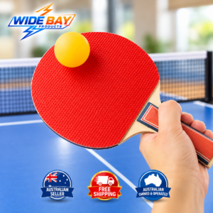 Portable Table Tennis Set – Extendable Net, 2 Paddles & 2 Balls