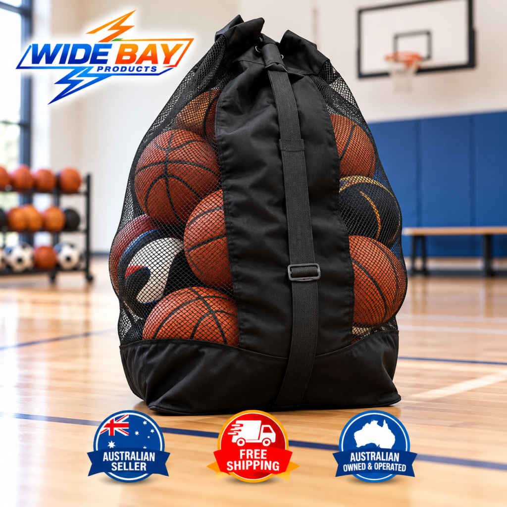 Extra Large Sports Ball Carry Bag – Holds Up to 15 Sports Balls