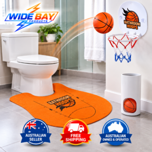 Mini Basketball Toilet Game – Indoor Bathroom Hoop Set