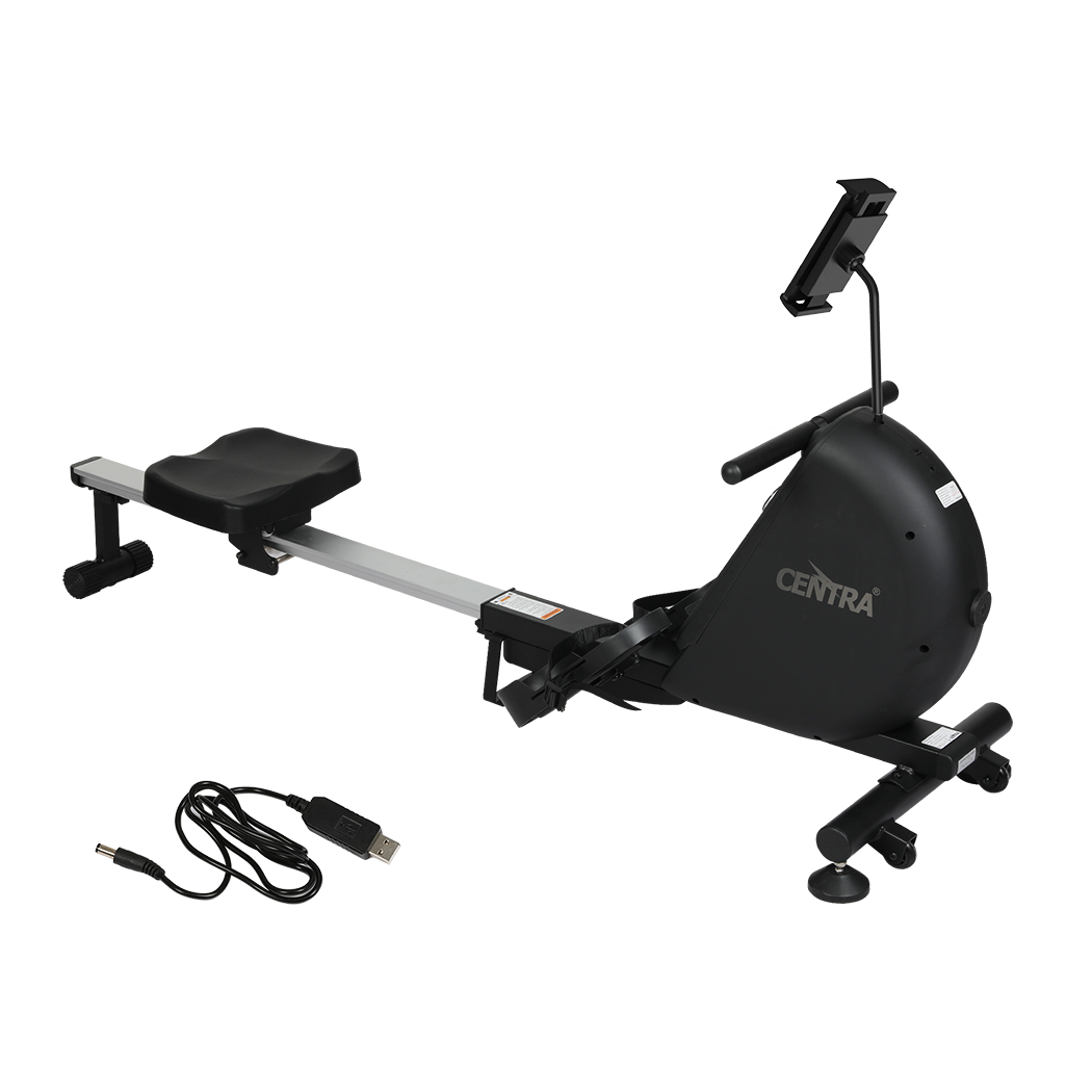 Centra Smart Magnetic Rowing Machine with Self-Generating Power and Telescopic Rail - Image 9
