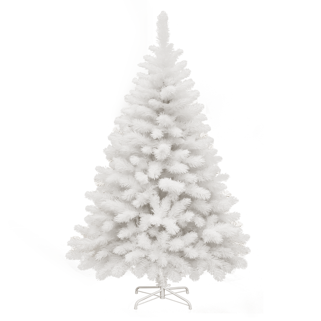 Santaco 1.8m White Artificial Christmas Tree with 670 PVC Tips - Image 9