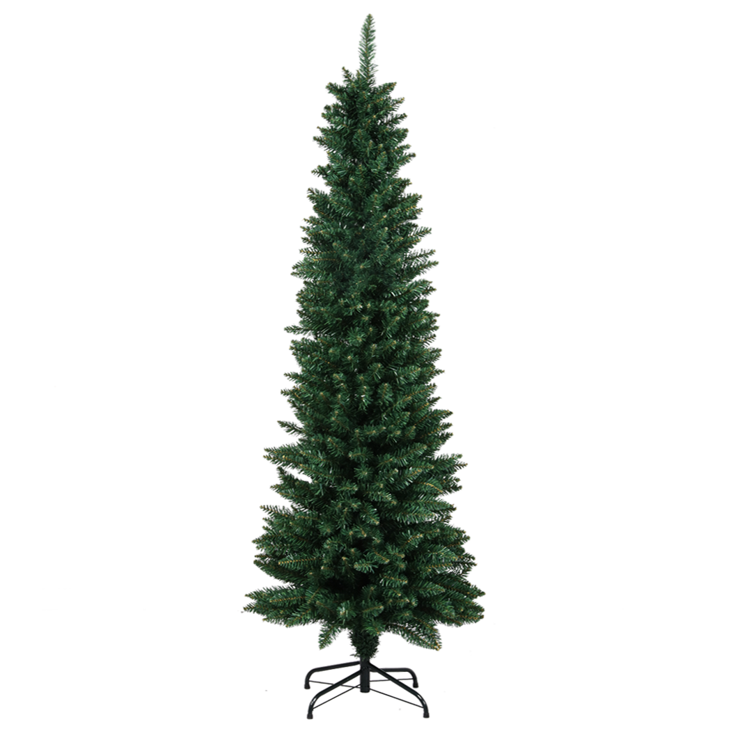 Santaco 1.5m Slim Pencil Christmas Tree with 350 PVC Tips - Image 9