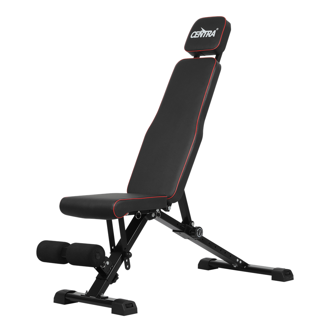 Centra Adjustable Folding Weight Bench with Incline, Flat and Decline Positions - Image 9