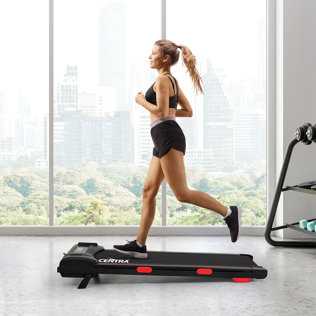 Centra Foldable Walking Pad Treadmill with Manual Incline and Bluetooth - Image 8