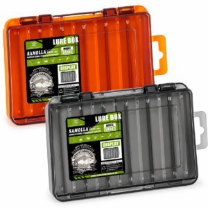 Small Double Sided Fishing Lure Storage Box with Drainage Slots