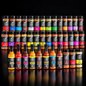 Smokey Joe’s Complete Rub & Sauce Collection – 40 Seasonings and Sauces