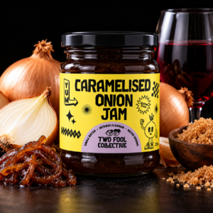 Two Fool Collective Caramelised Onion Jam 250g Gluten Free Australian Made