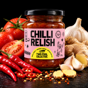 Two Fool Collective Chilli Relish 250g Gluten Free Australian Made