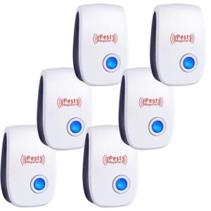 Ultrasonic Pest Repeller – 6 Pack for Indoor Pest Deterrence