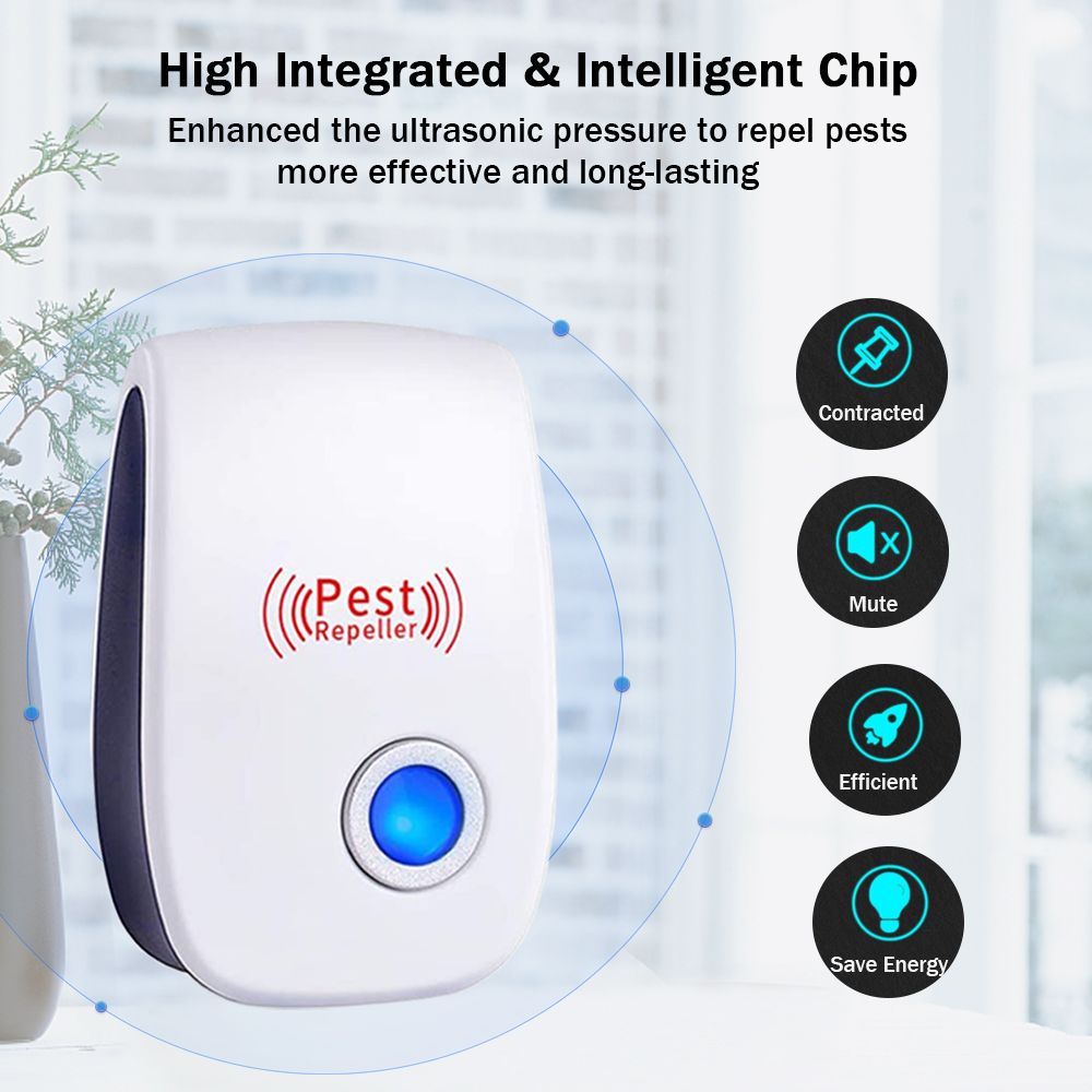 Ultrasonic Pest Repeller – 6 Pack for Indoor Pest Deterrence - Image 5