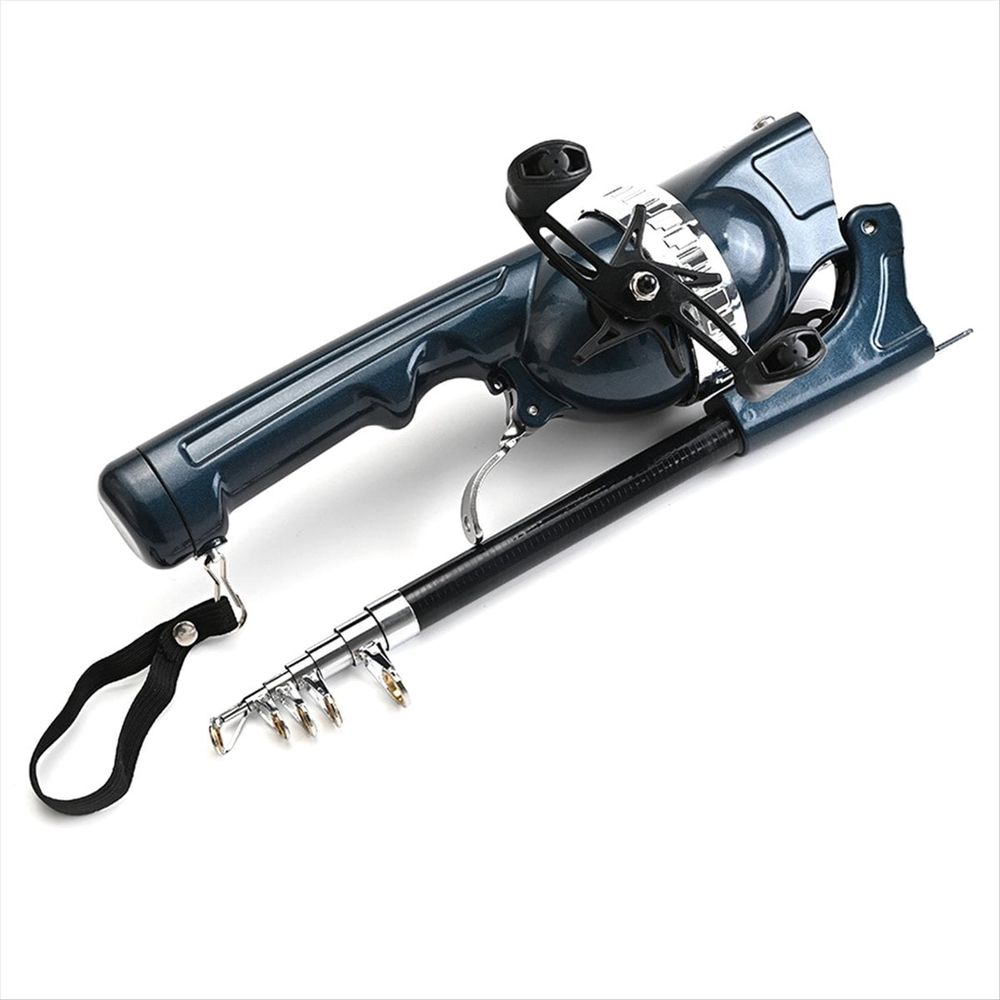 Portable Telescopic Fishing Rod and Reel Line Travel Set - Image 2