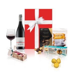 Red Wine and Gourmet Sweets Hamper