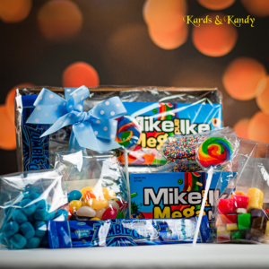 Blue Ribbon Gift Hamper with Assorted Contents