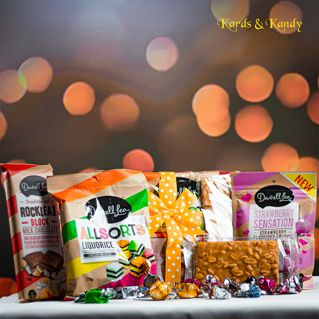 Yellow Ribbon Gift Hamper with Assorted Contents