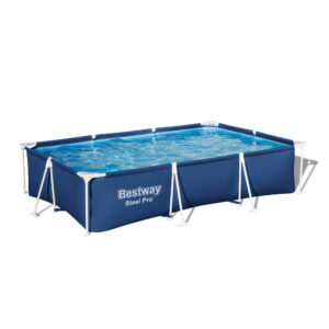 Bestway Steel Pro Above Ground Swimming Pool, 3m x 2.01m x 66cm