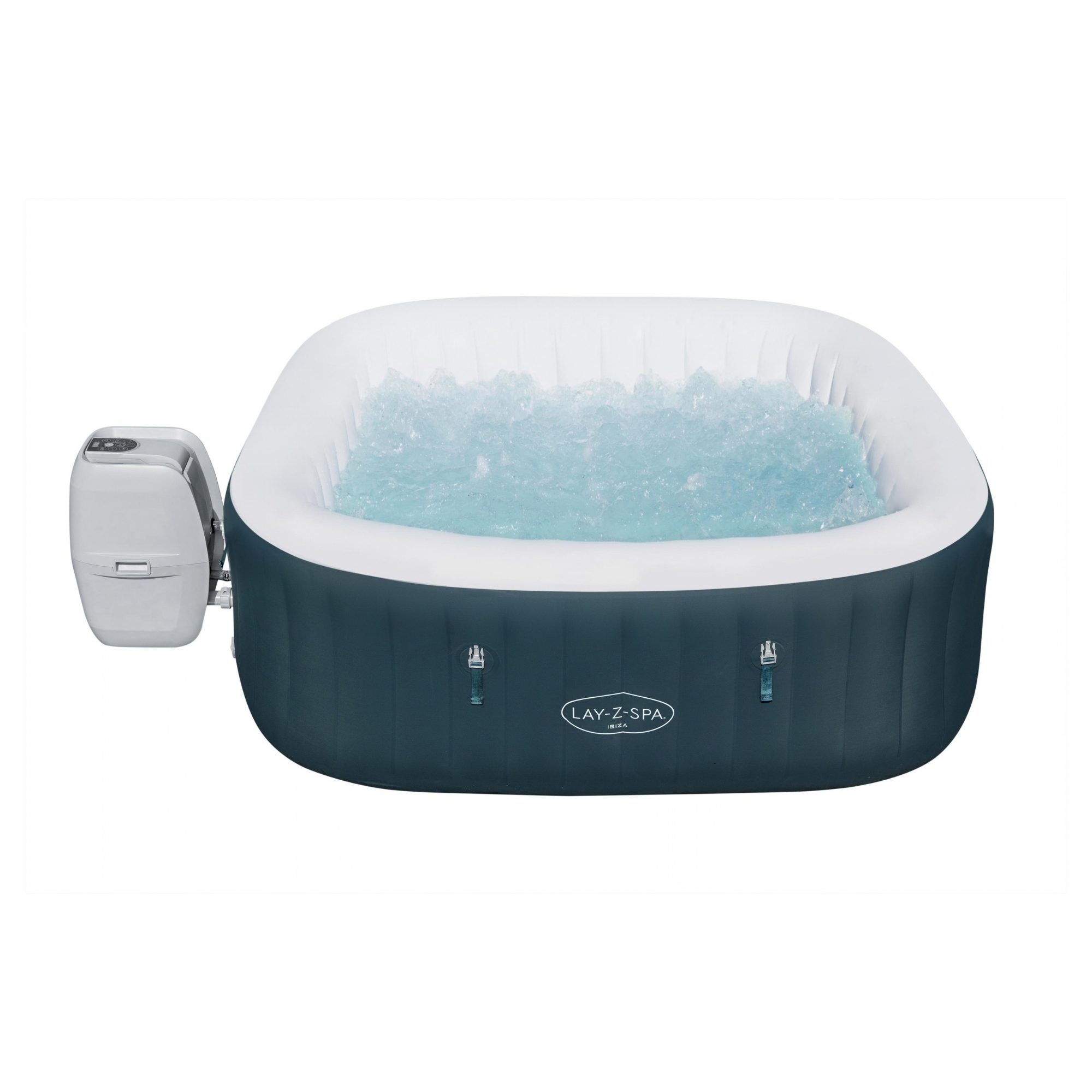 Bestway Lay-Z-Spa Ibiza EnergySense AirJet Inflatable Spa, 4–6 Person
