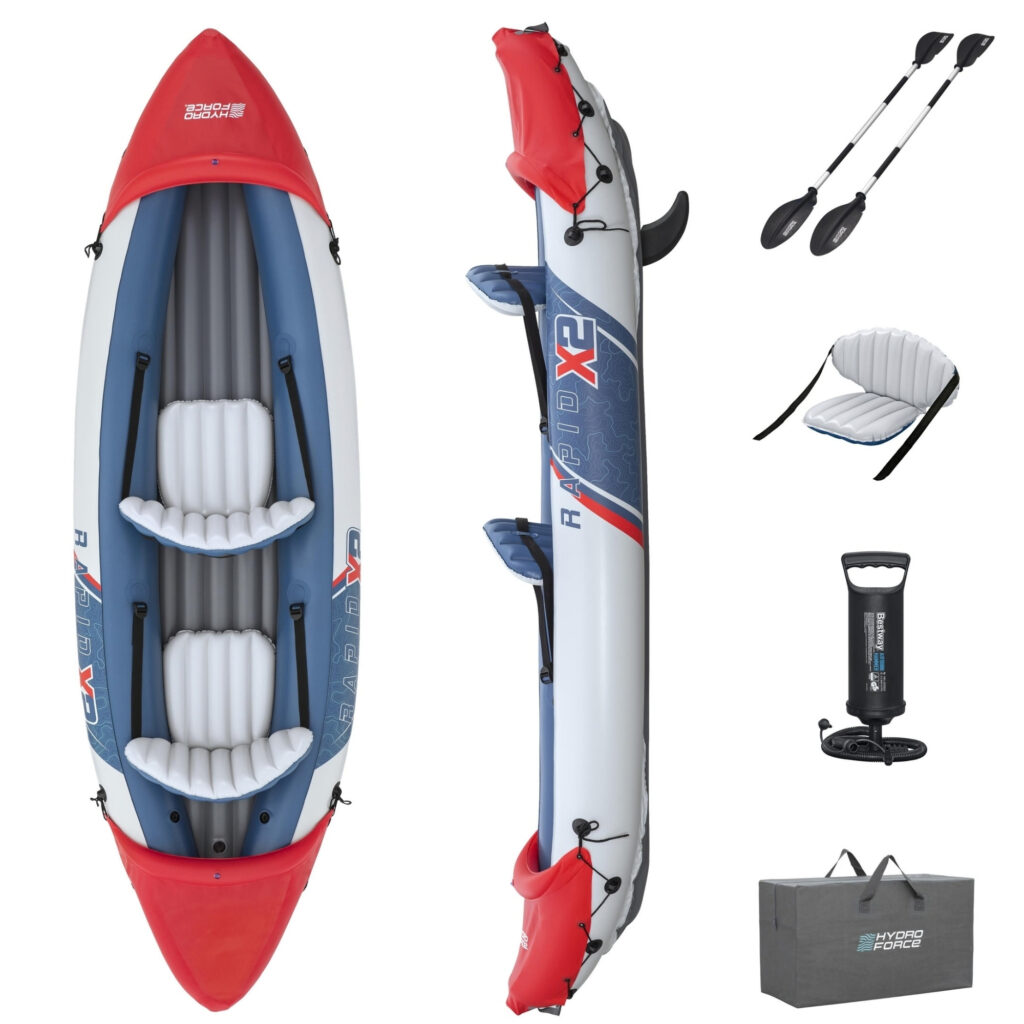 Hydro-Force Rapid X2 Inflatable Kayak Set, 3.21m