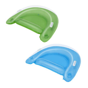 Bestway Sit N Ease Inflatable Pool Chair Lounge, 1.52m – Blue or Green